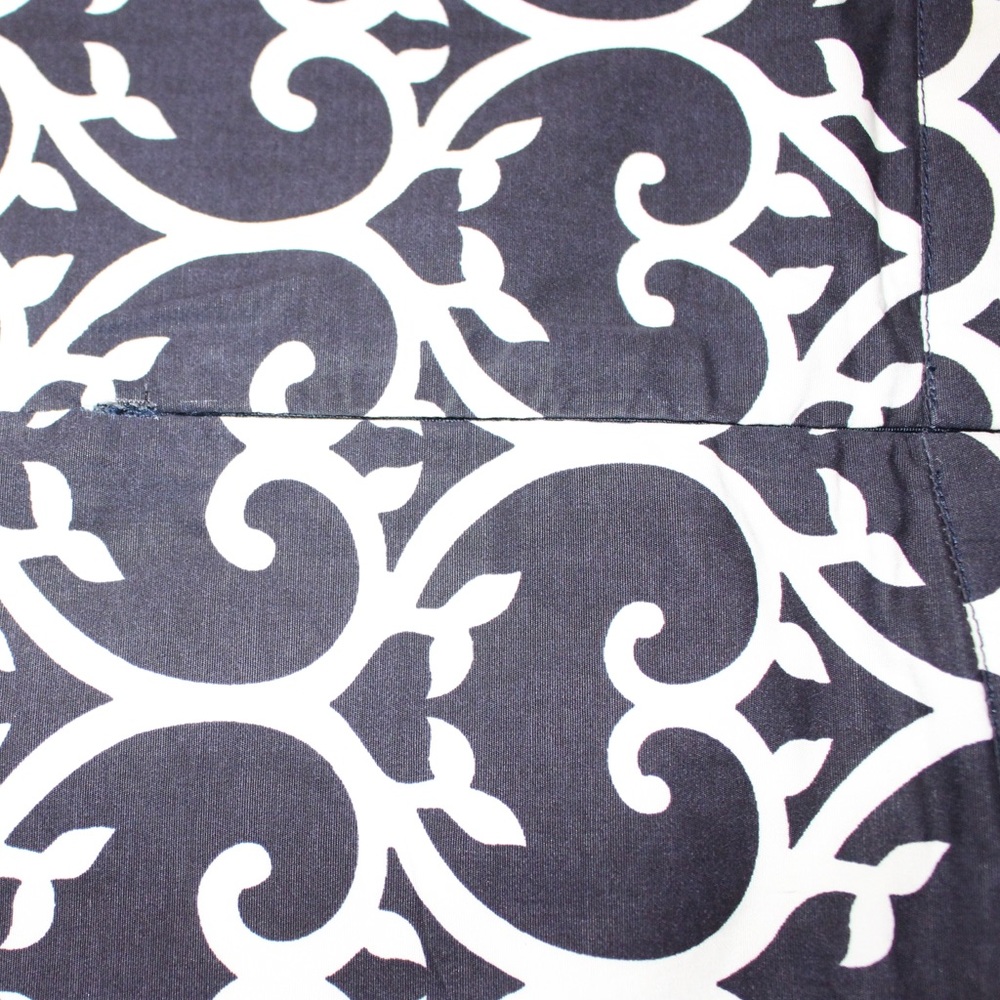 NWT Navy Pattern Straight Skirt - Bevello - Picture 5 of 8